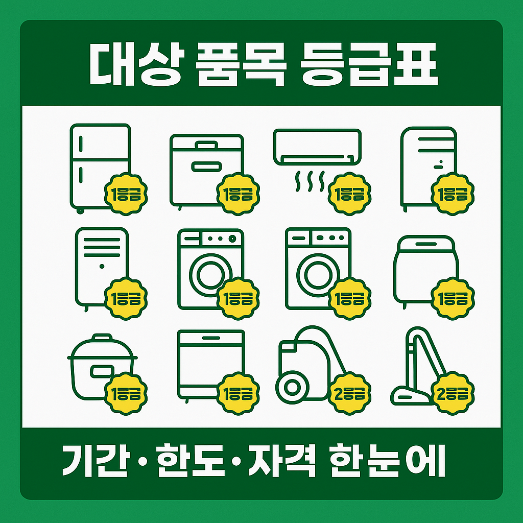 3분이면 최대 30만원 ! 1등급 으뜸효율 환급제도 신청 가이드(+가전 11종 10% 환급)