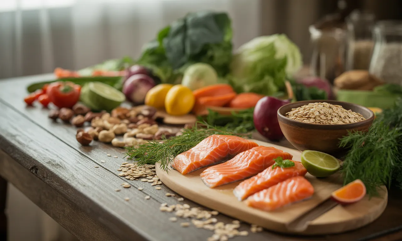 60대 고지혈증 관리에 좋은 음식과 피해야 할 식단