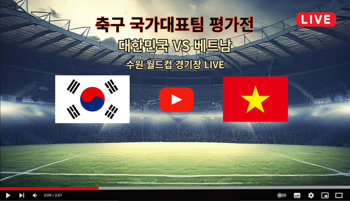 축구국가대표평가전베트남