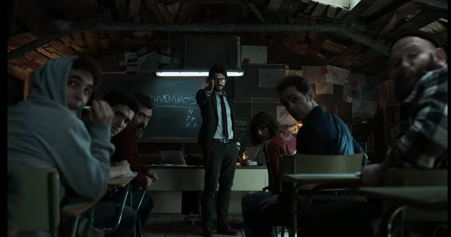 스페인 드라마 '종이의 집(LA CASA DE PAPEL) 시즌 1'