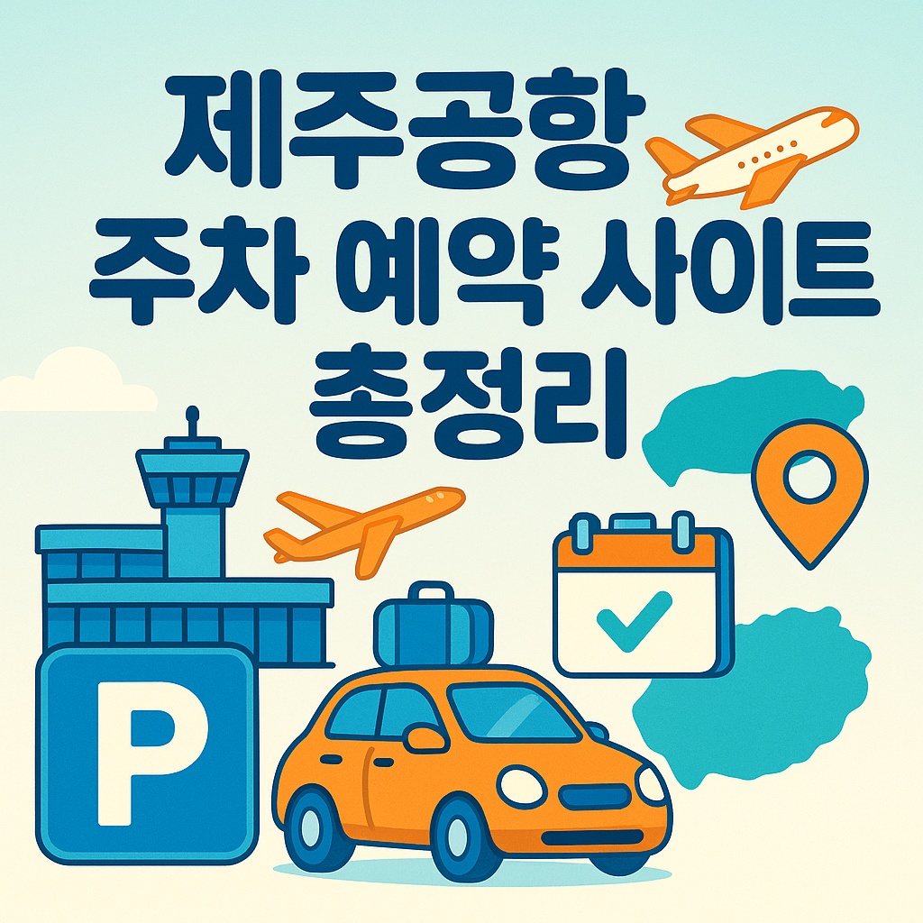 제주공항 주차 예약 사이트 총정리