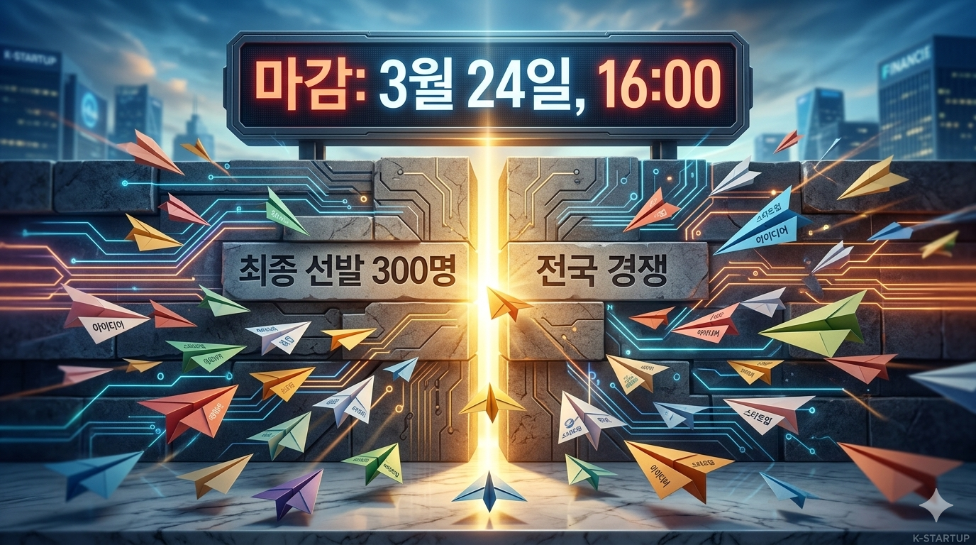2026 예창패 '3월 24일 16시' 마감