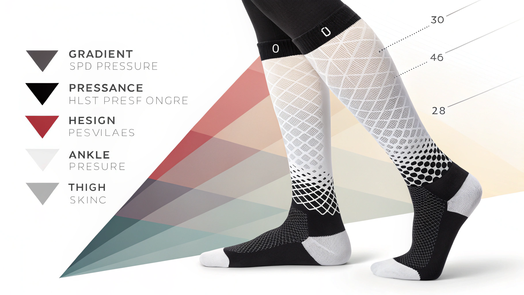 압밥 스타킹을 착용한 이미지