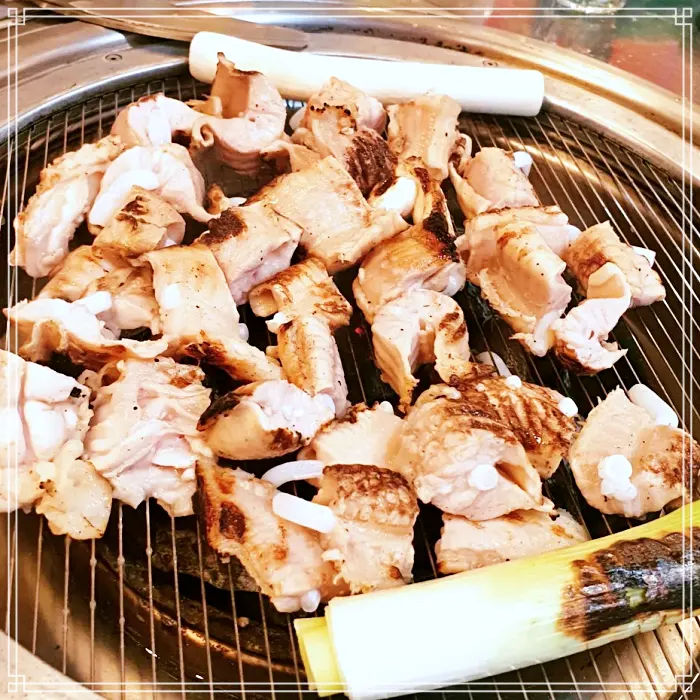 강릉 포남동 맛집 왕 꼼장어 숯불구이, 소금구이, 양념구이