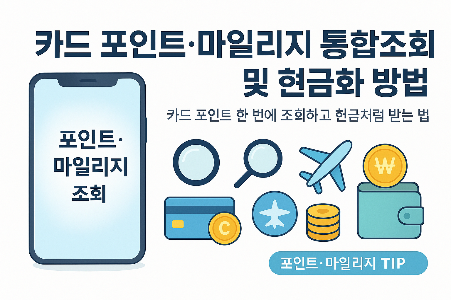 카드 포인트&middot;마일리지 통합조회 및 현금화 방법｜흩어진 포인트 한 번에 계좌로