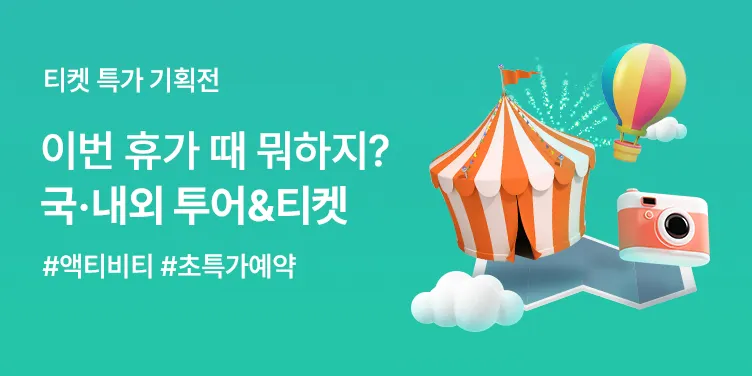 티켓-특가