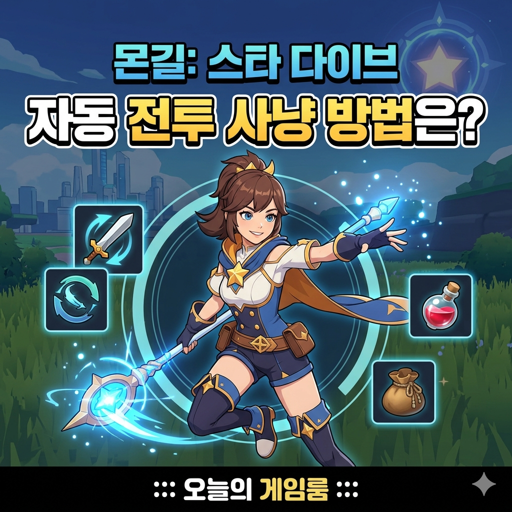 몬길: 스타 다이브 자동 전투 사냥