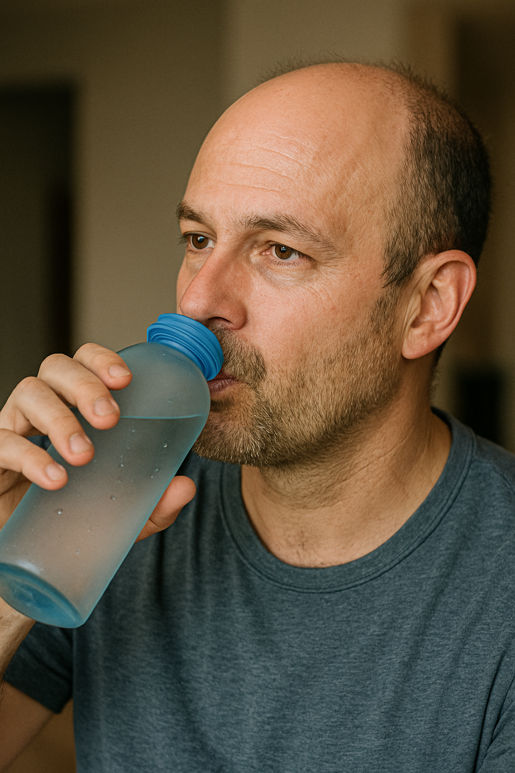 질병_탈모_물마시는남성JPG