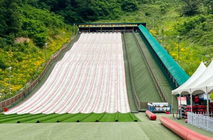칠곡보 사계절썰매장