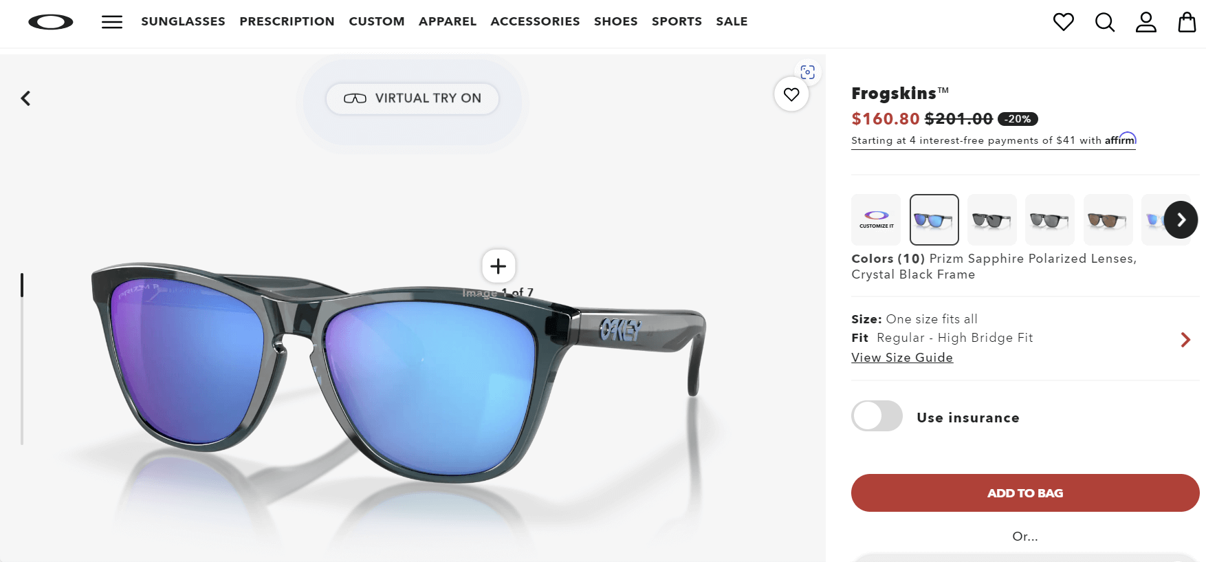 Oakley Frogskins