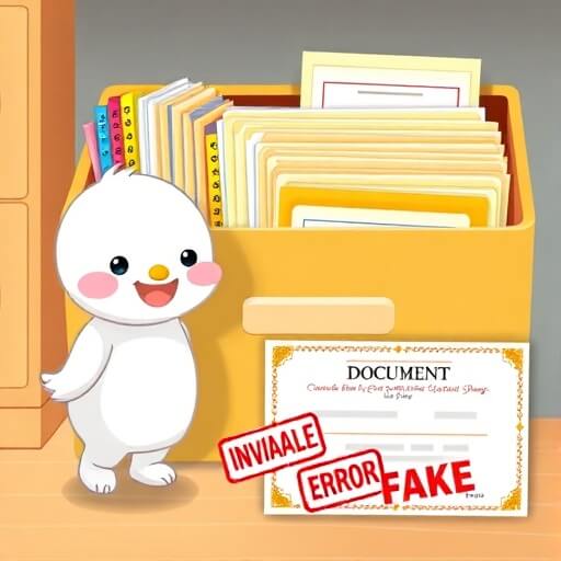 구직활동 증빙자료