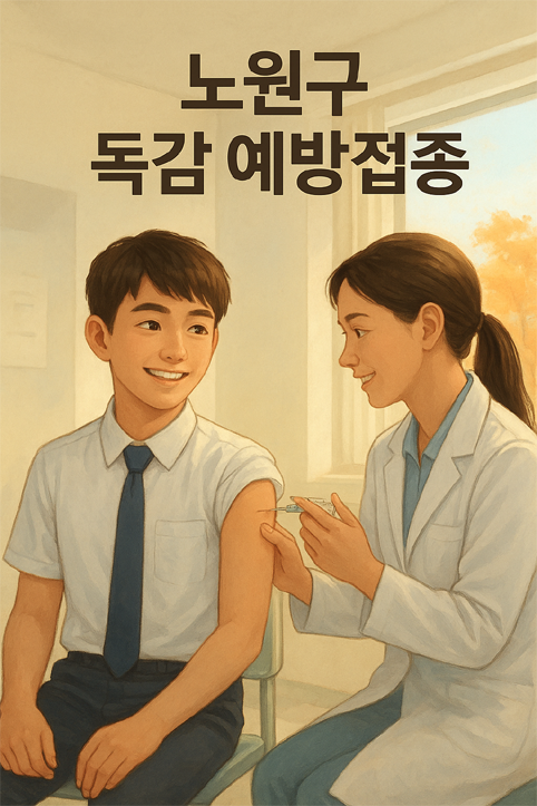 노원구 독감 예방접종 이미지