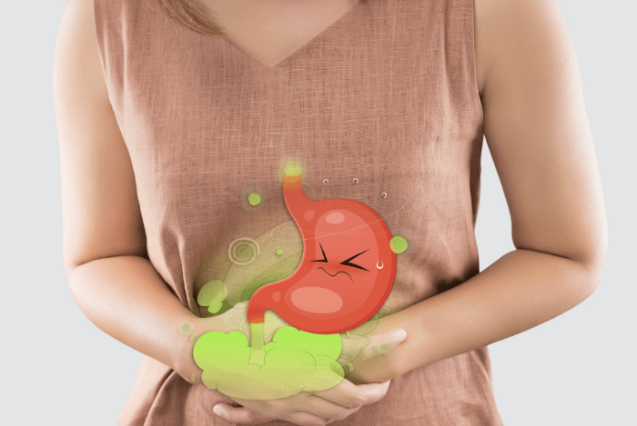 배에 가스가 차는 이유