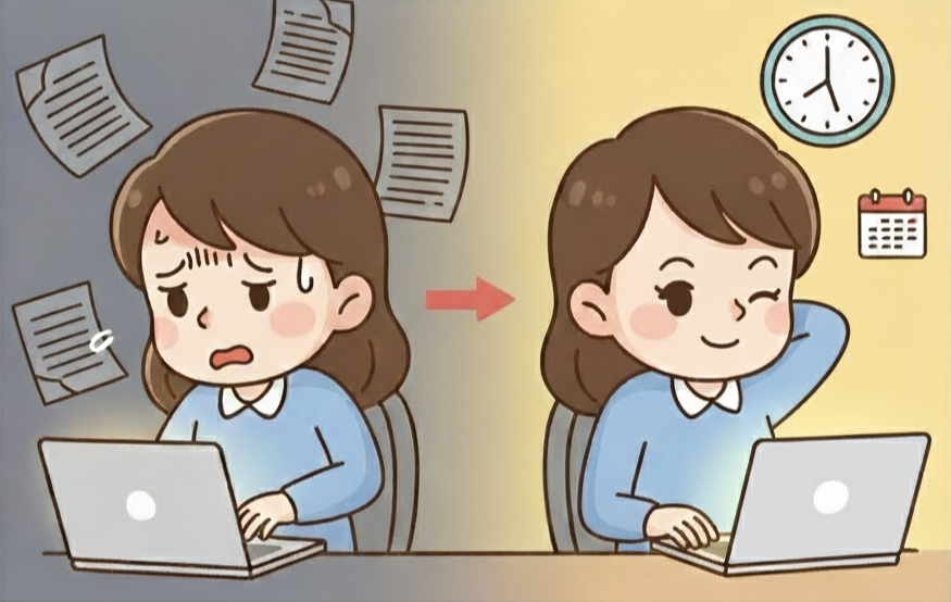 마케팅 업무 ChatGPT 활용 일러스트 이미지