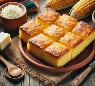 파라과이의 소파 파이(Sopa Paraguaya): 수프가 아닌 옥수수빵