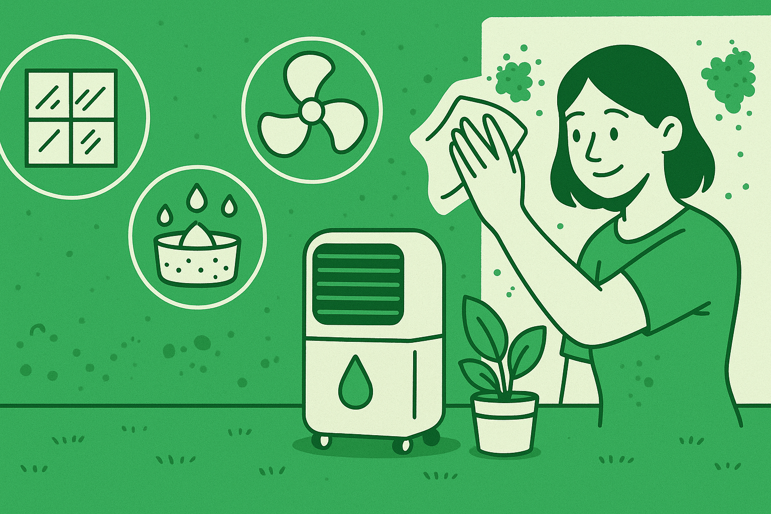 장마철 곰팡이 걱정 없는 습도 컨트롤 비법