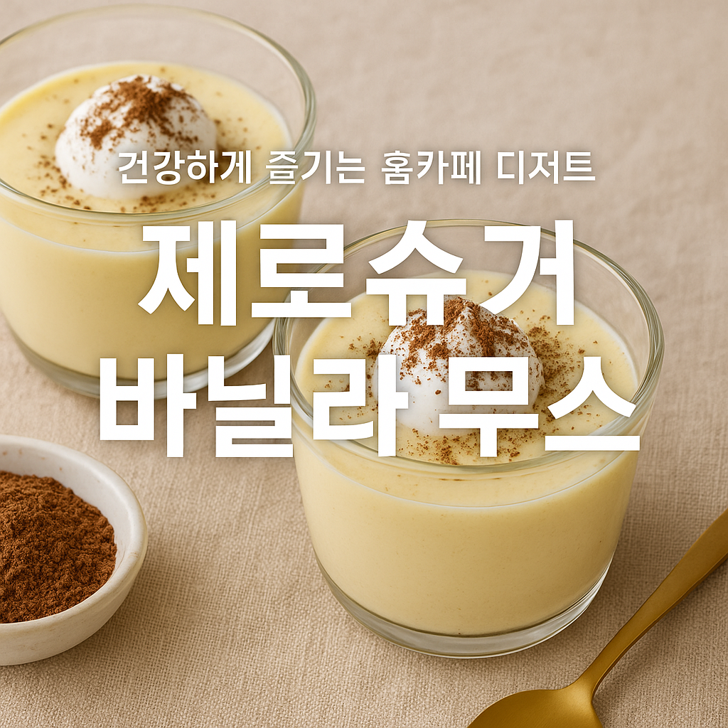 바닐라 무스