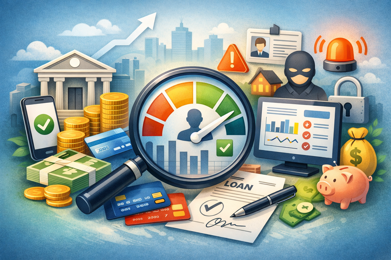 금융정보 조회방법 총정리|내 신용정보 확인 시스템과 서비스 한눈에 관련 사진