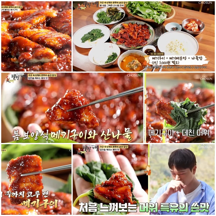 춘천 메기구이와 봄나물 밥상 - [춘천호 메기구이와 매운탕]