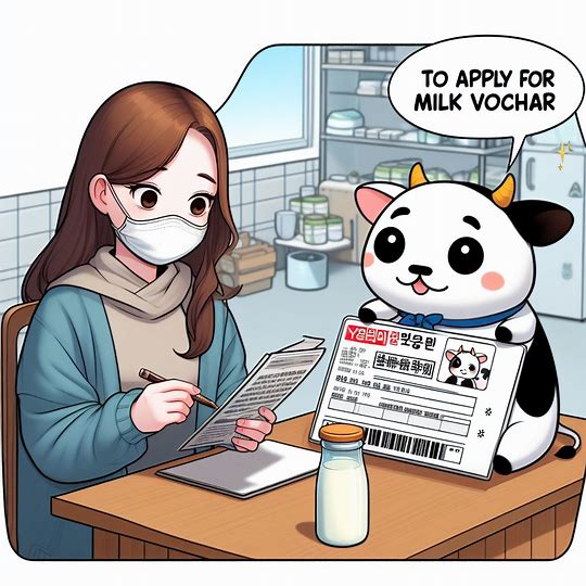 우유바우처 카드 사용 내역 확인 방법