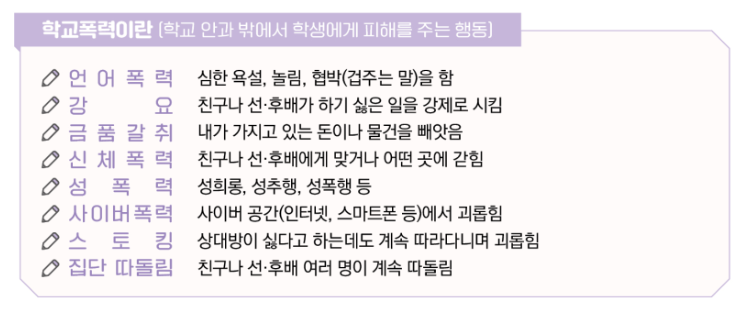 학교폭력 실태조사 홈페이지