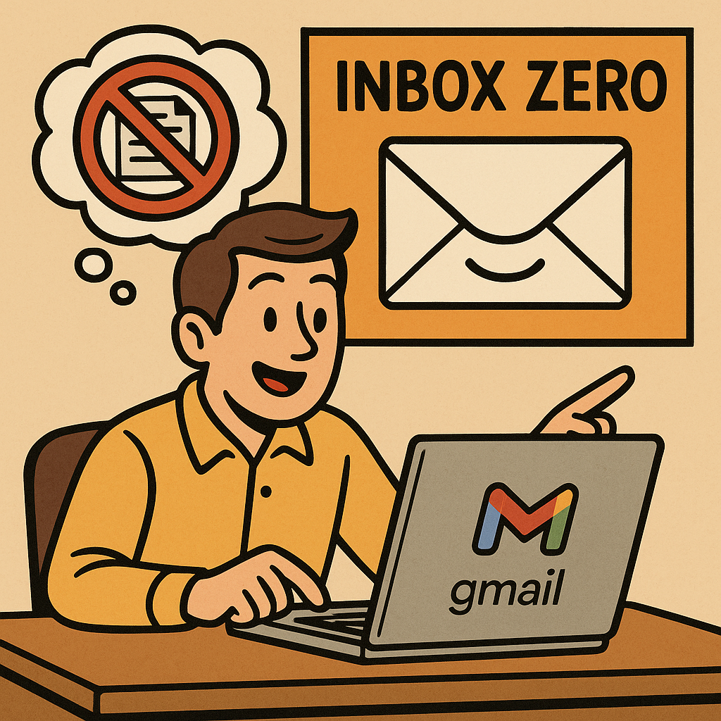 Gmail Inbox Zero 실전 가이드: 비워야만 보인다