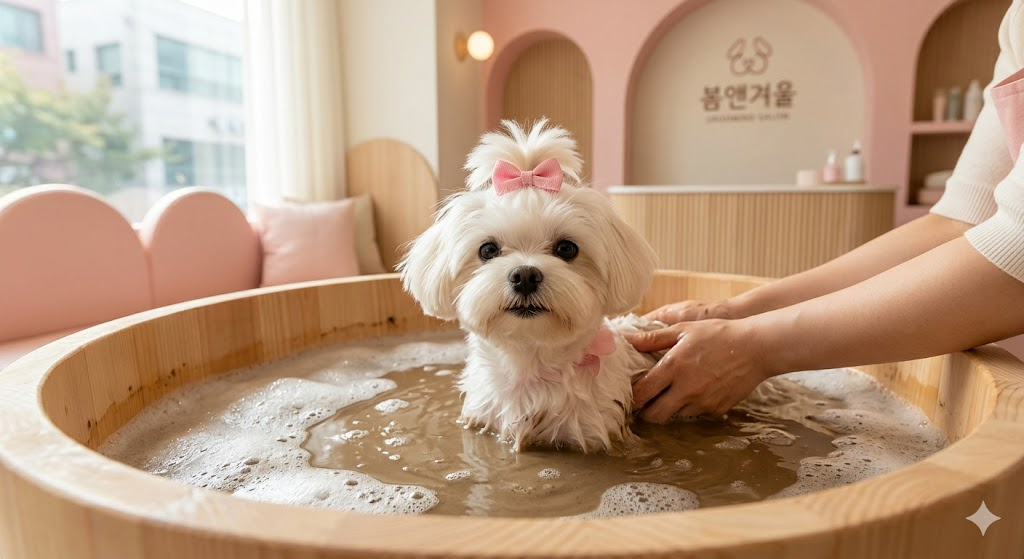 ▲ 신월동 애견미용의 새로운 기준: 봄앤겨울 프리미엄 샵 오픈 (AI 생성)