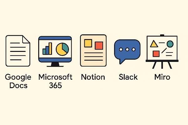 온라인 공동 작업 툴 추천 TOP 5 사진