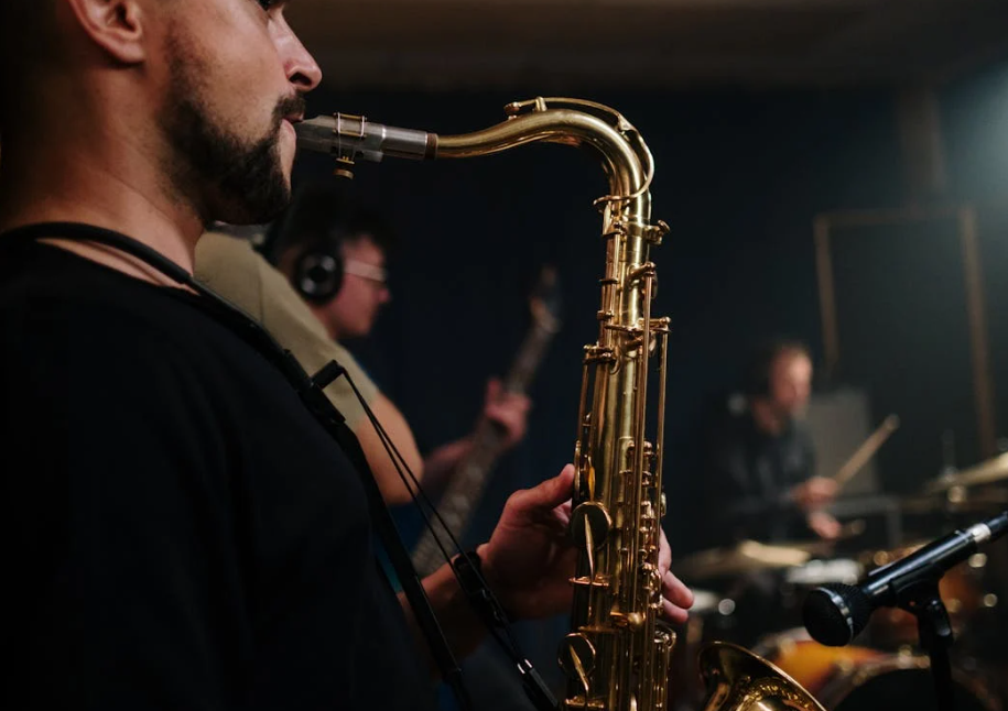 뉴올리언스 Jazz band 연주 장면