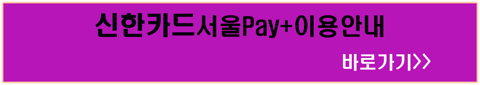 새롭게 업그레이드된 서울Pay+ 앱다운로드방법및 혜택