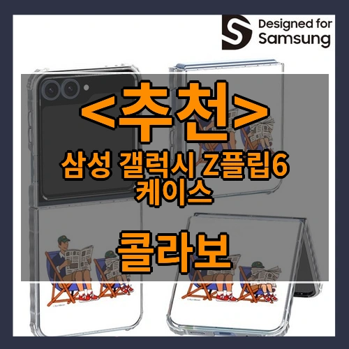 삼성 갤럭시 Z플립6 케이스 (콜라보)