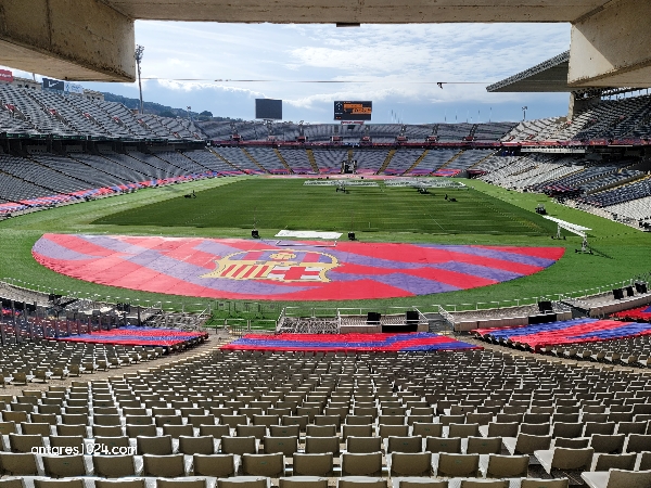 바르셀로나-축구-경기장