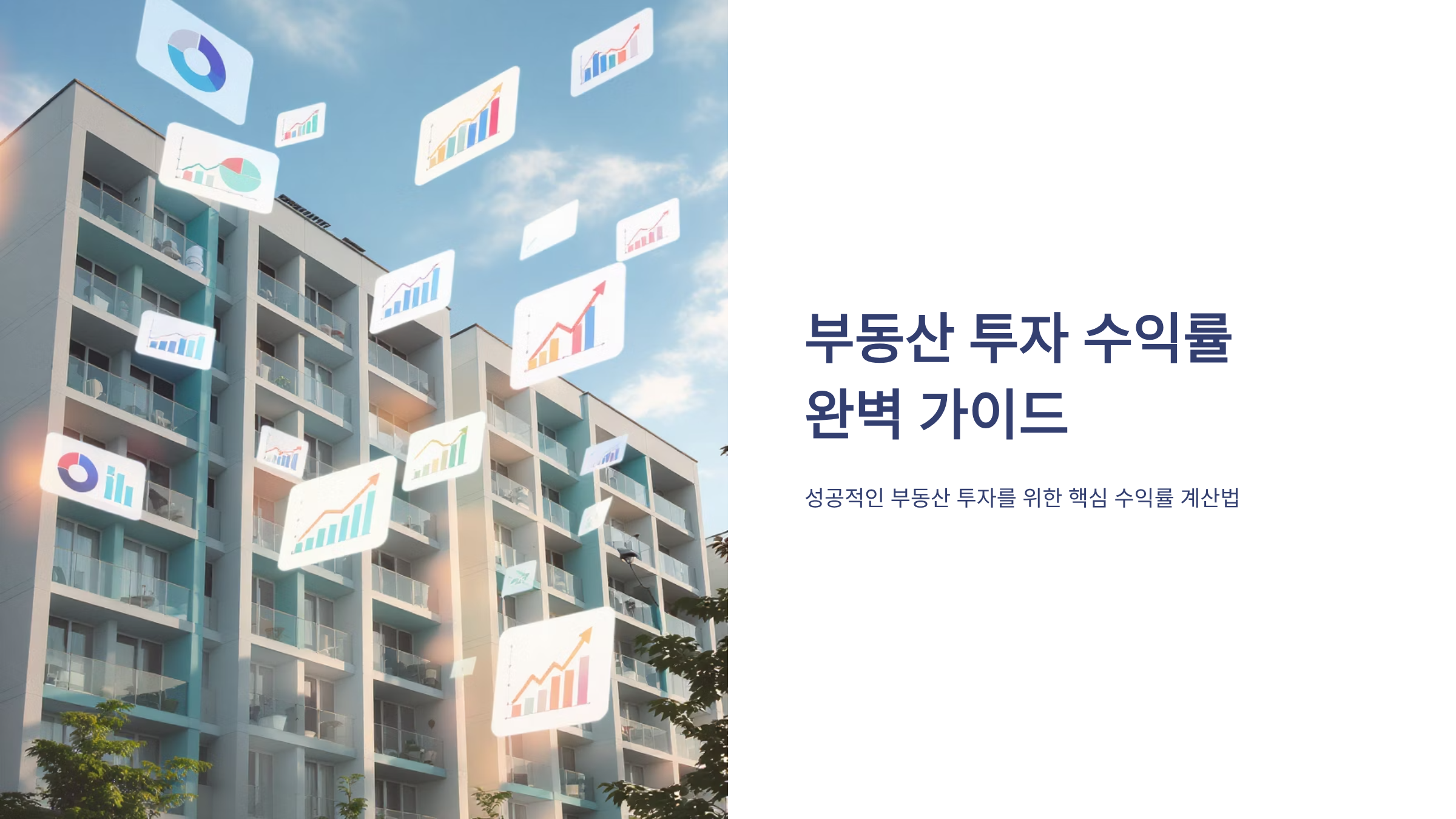 부동산 투자 수익률 계산법