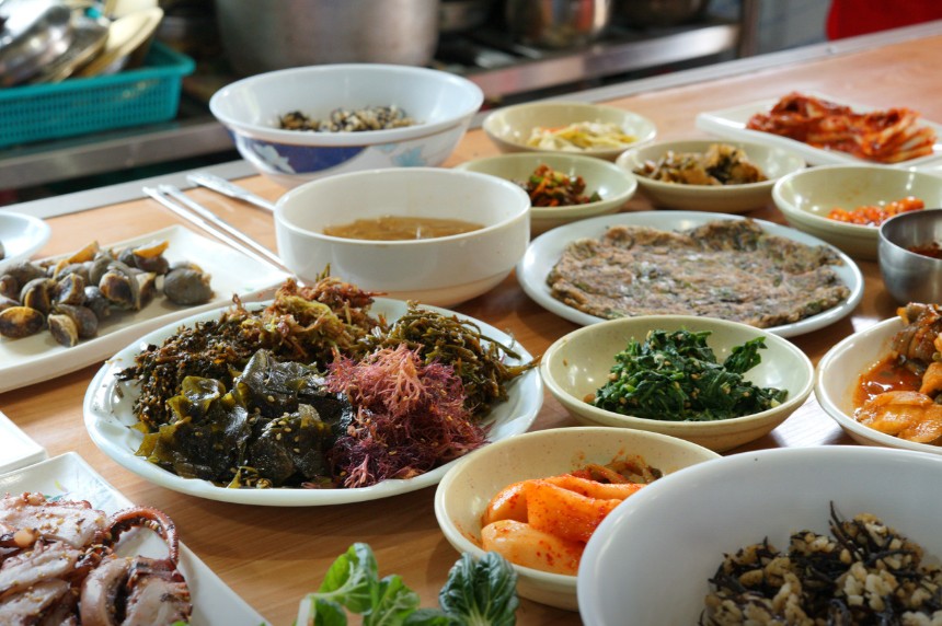 6시내고향 통영 톳 밥상