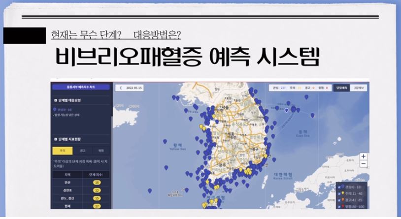 비브리오패혈증 예측 시스템