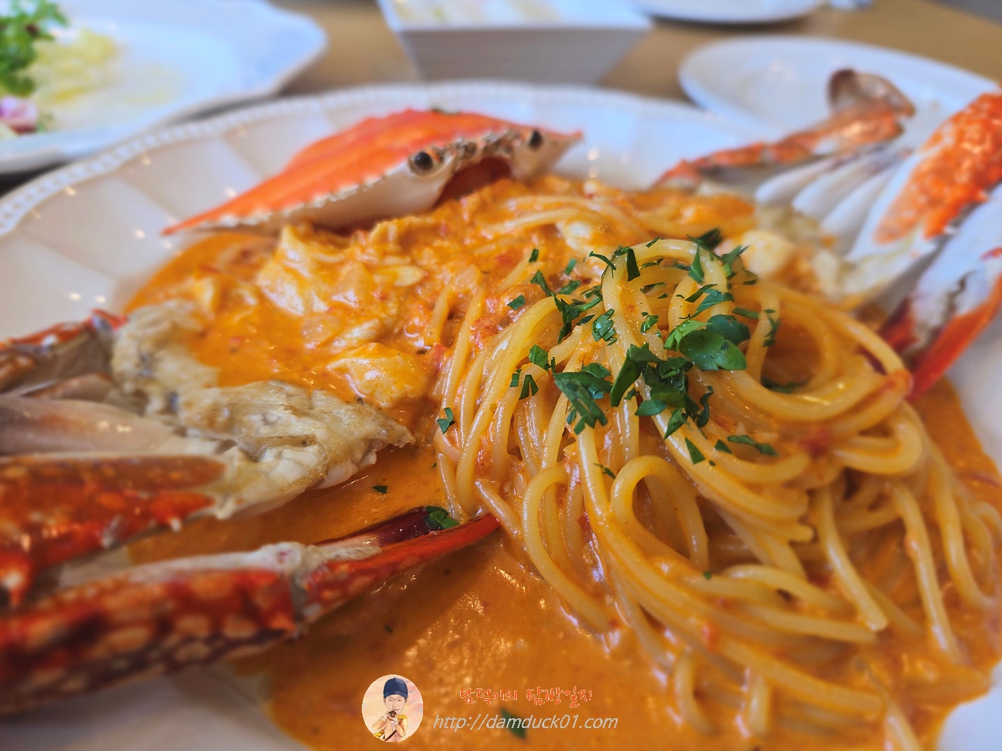 꽃게 로제 파스타