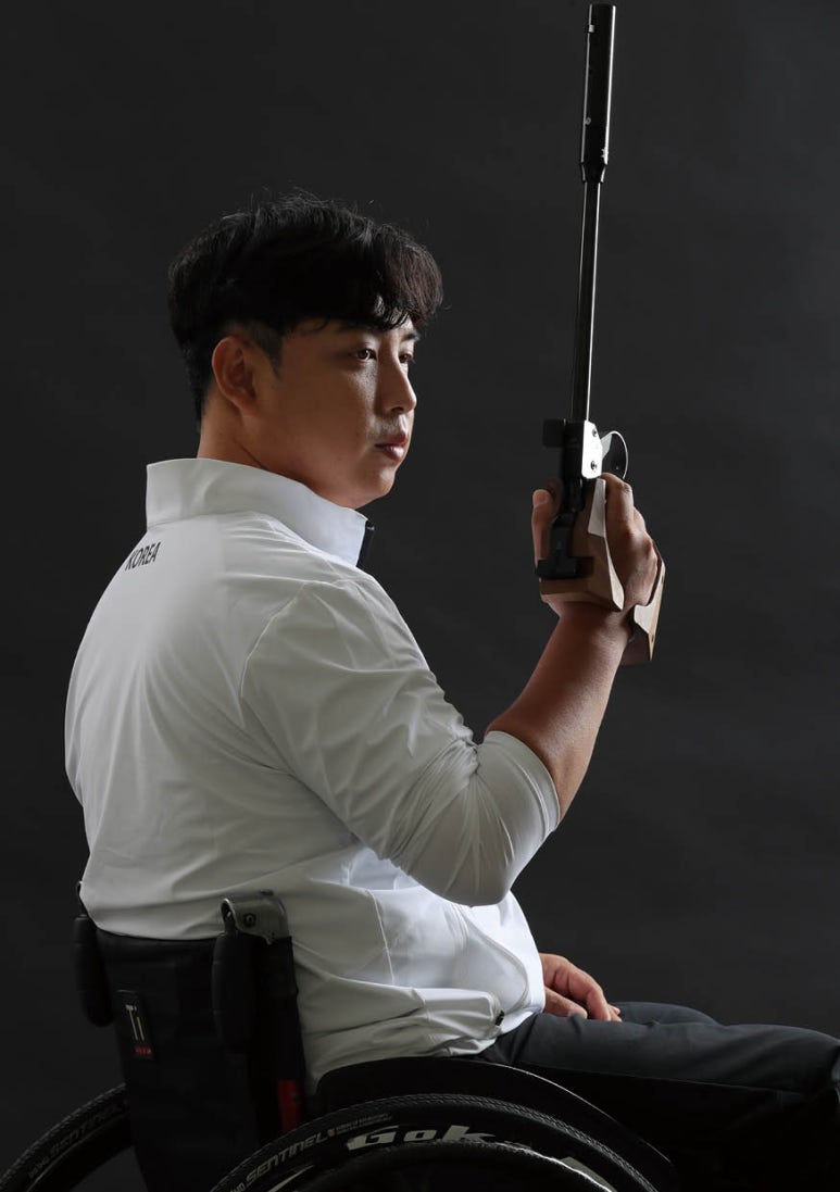 2024 파리 패럴림픽 대회 장애인 사격 한국 국가대표 선수단 명단(김정남 박동안 박세균 박진호 서훈태 심영집 이철재 조정두 김연미 박명순 이유정 이윤리)