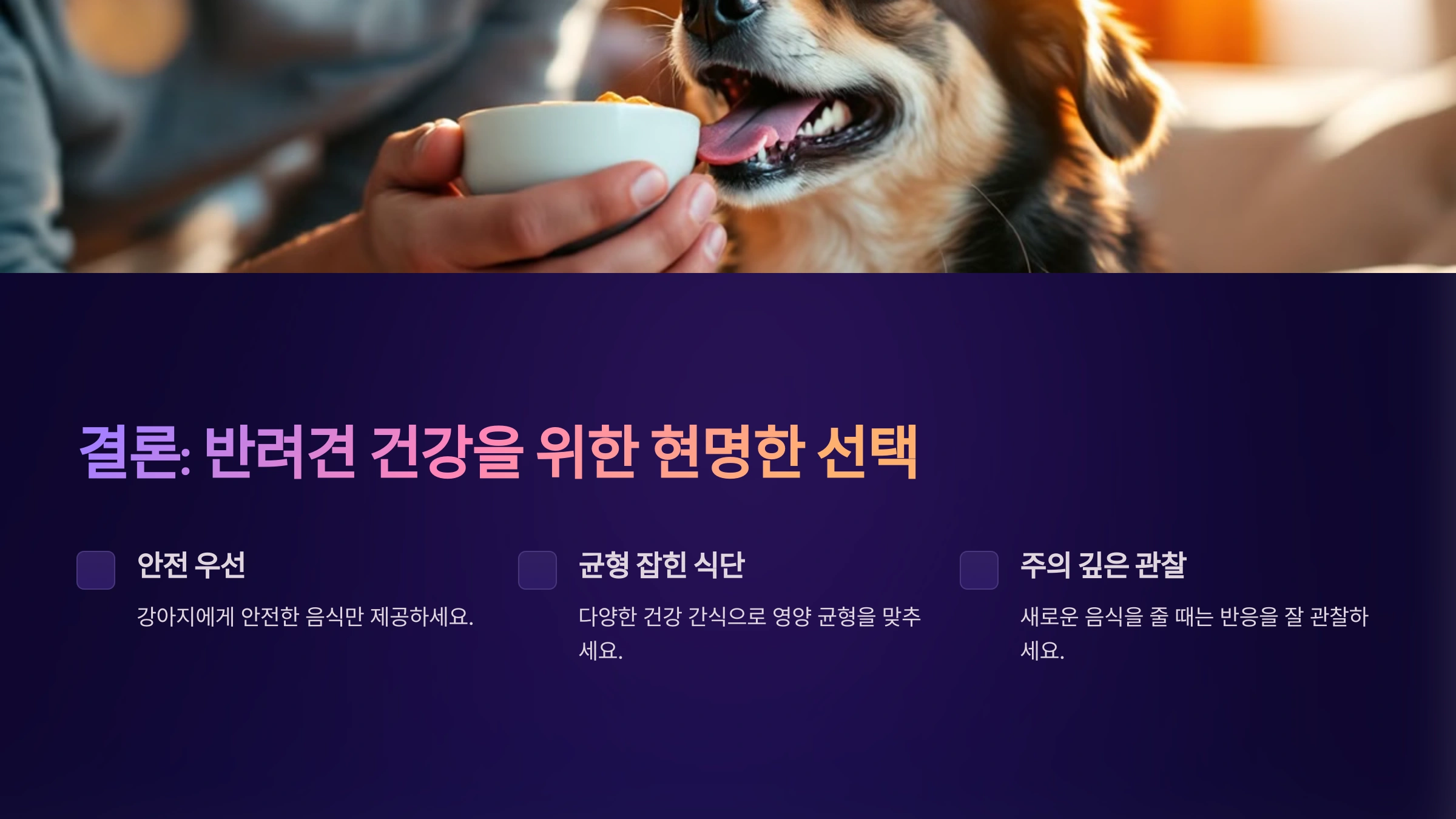 🐶 강아지가 캐슈넛을 먹으면 안 되는 이유