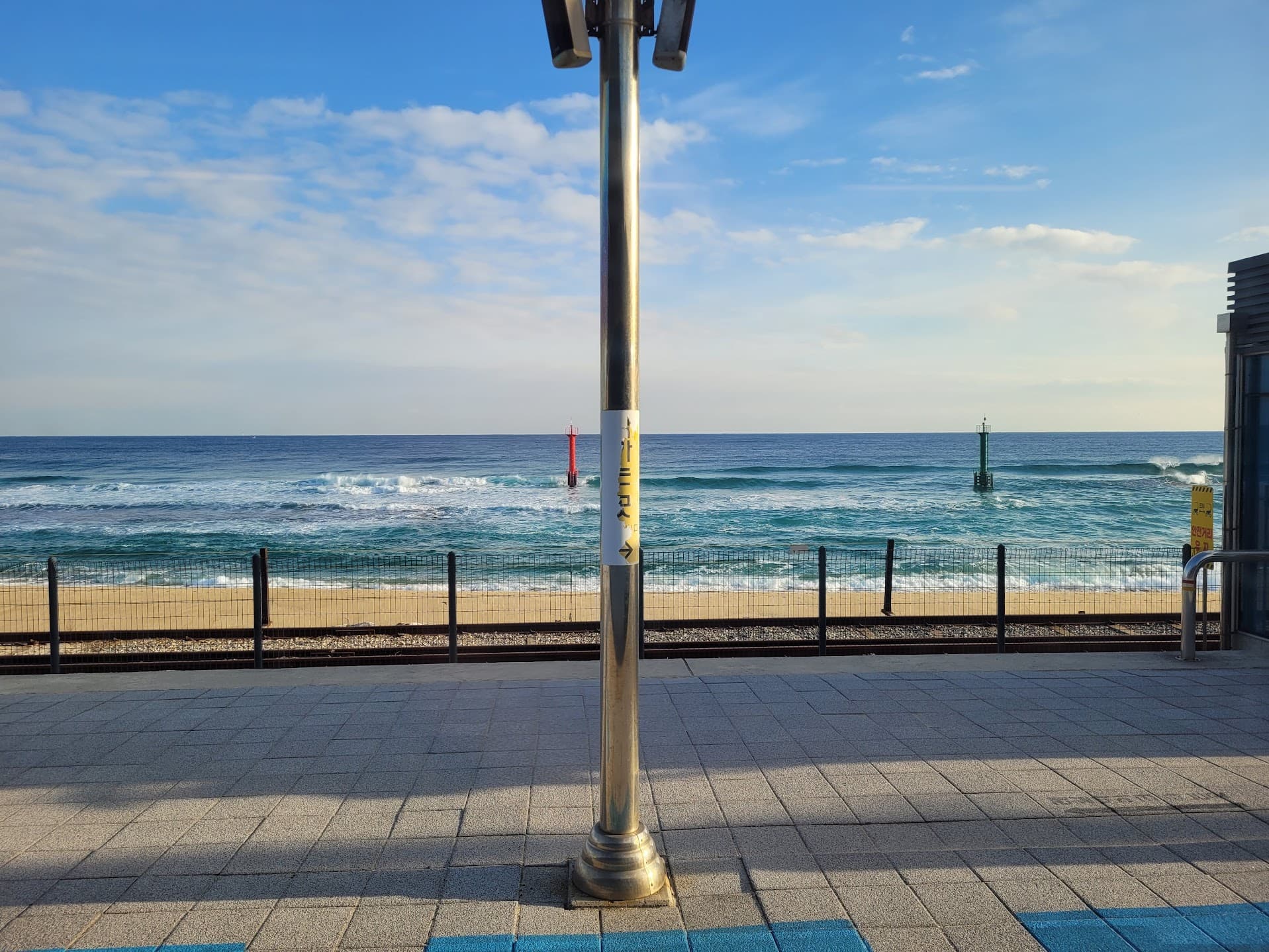 정동진역 바다 풍경