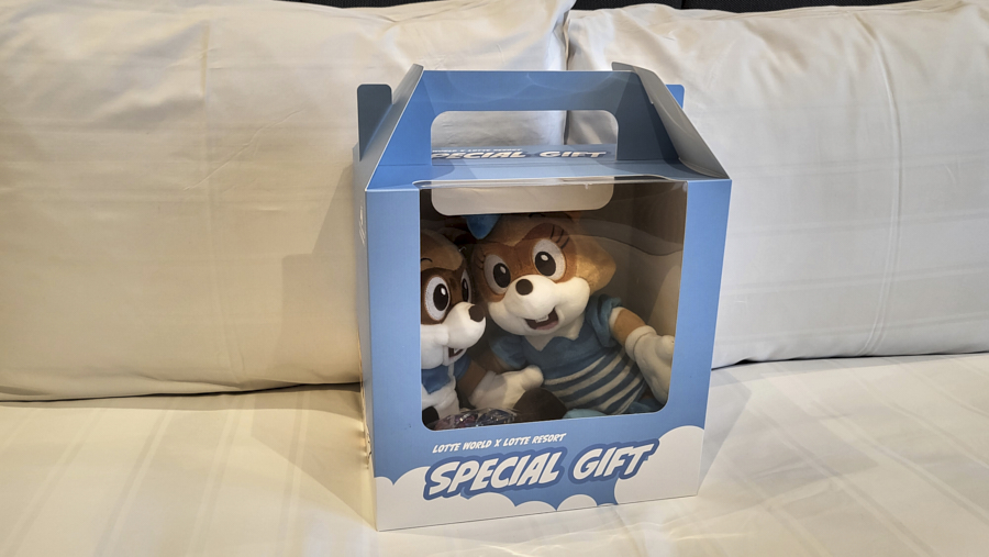 롯데리조트속초 로티로리 인형