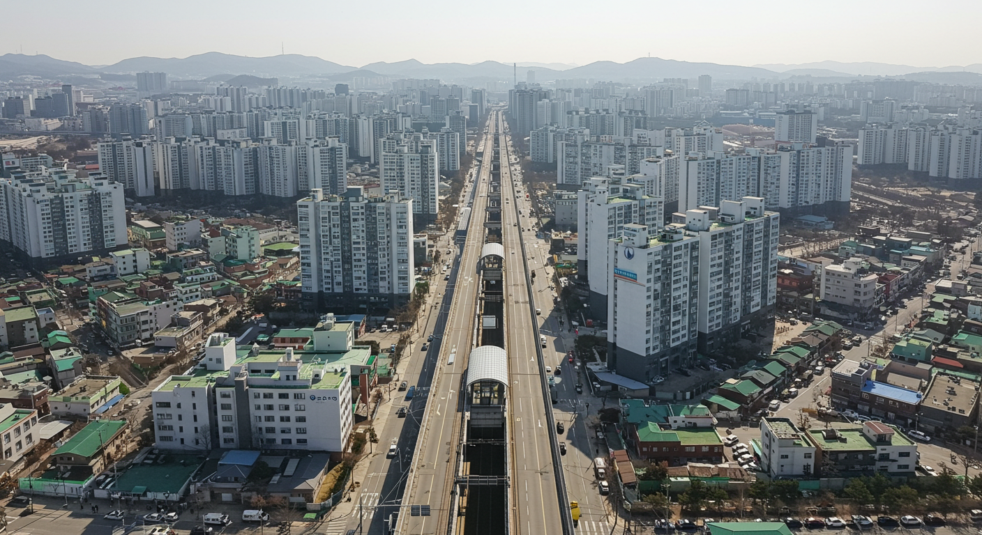 신축 아파트와 역세권 접근성의 시너지