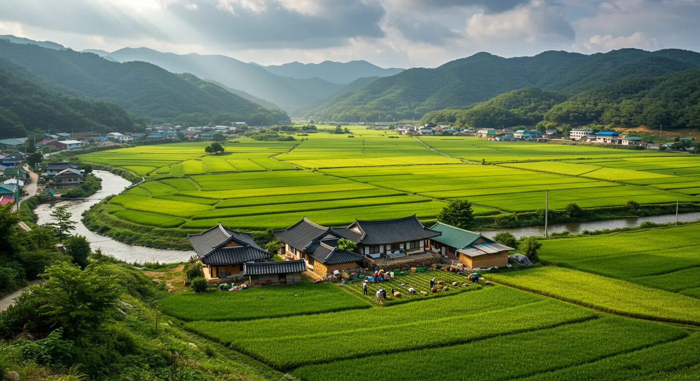 Rural areas of Korea