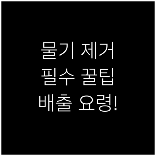 천안시 동남구 음식물 쓰레기 물기 제..