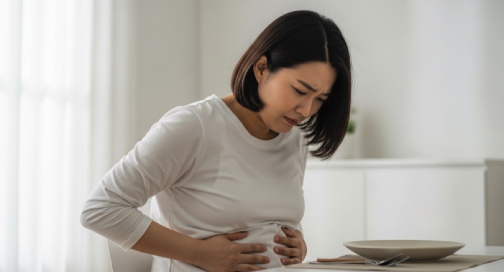 식사 후 소화불량과 더부룩함