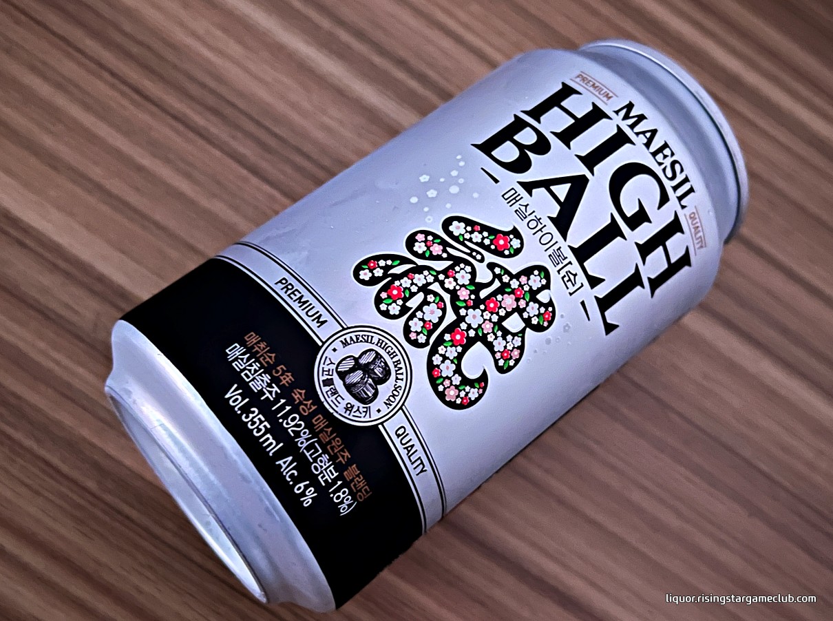 매실하이볼 순[純] 캔 표지