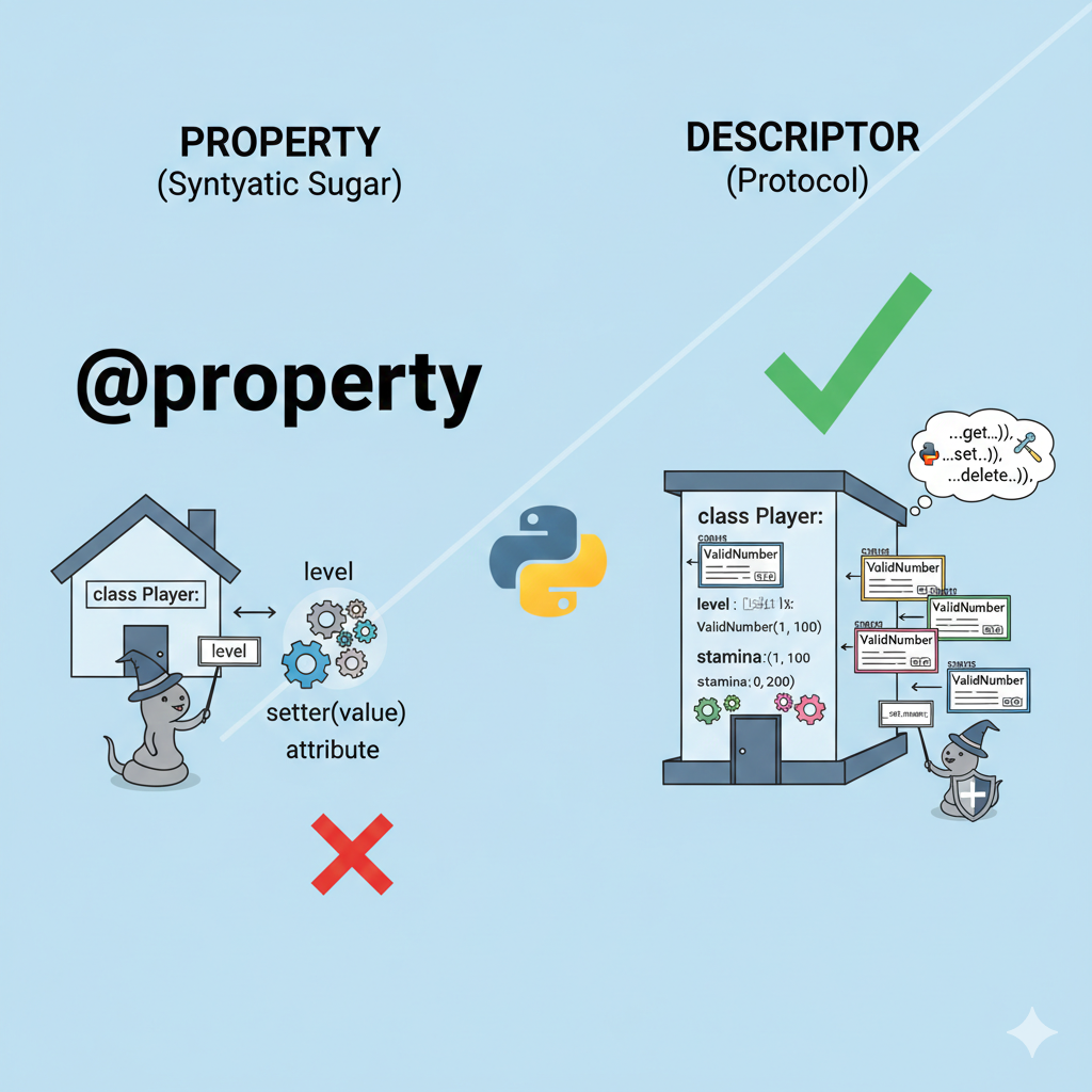 Property 데코레이터와 Descriptor Protocol