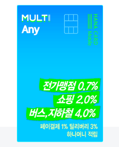 하나 멀티애니카드