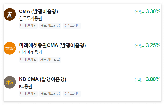 CMA 금리비교 통장이란? 그 뜻과 계좌 종류에 대해 알아보기