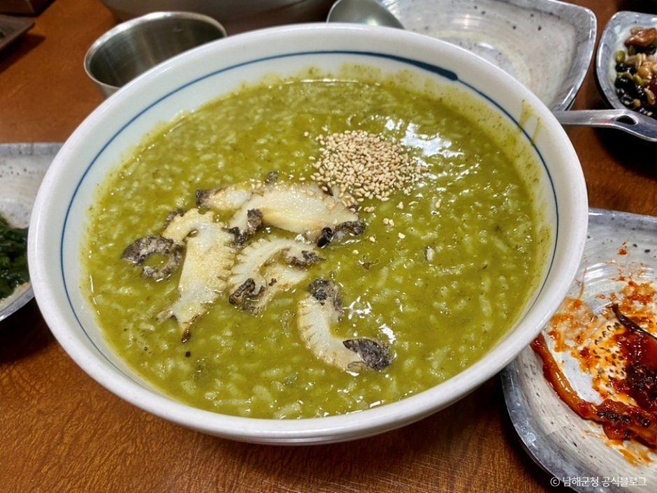 전복죽 예시