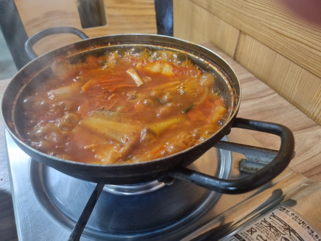 영덕 여행 강구항 기사식당 가자미 찌개 추천 후기